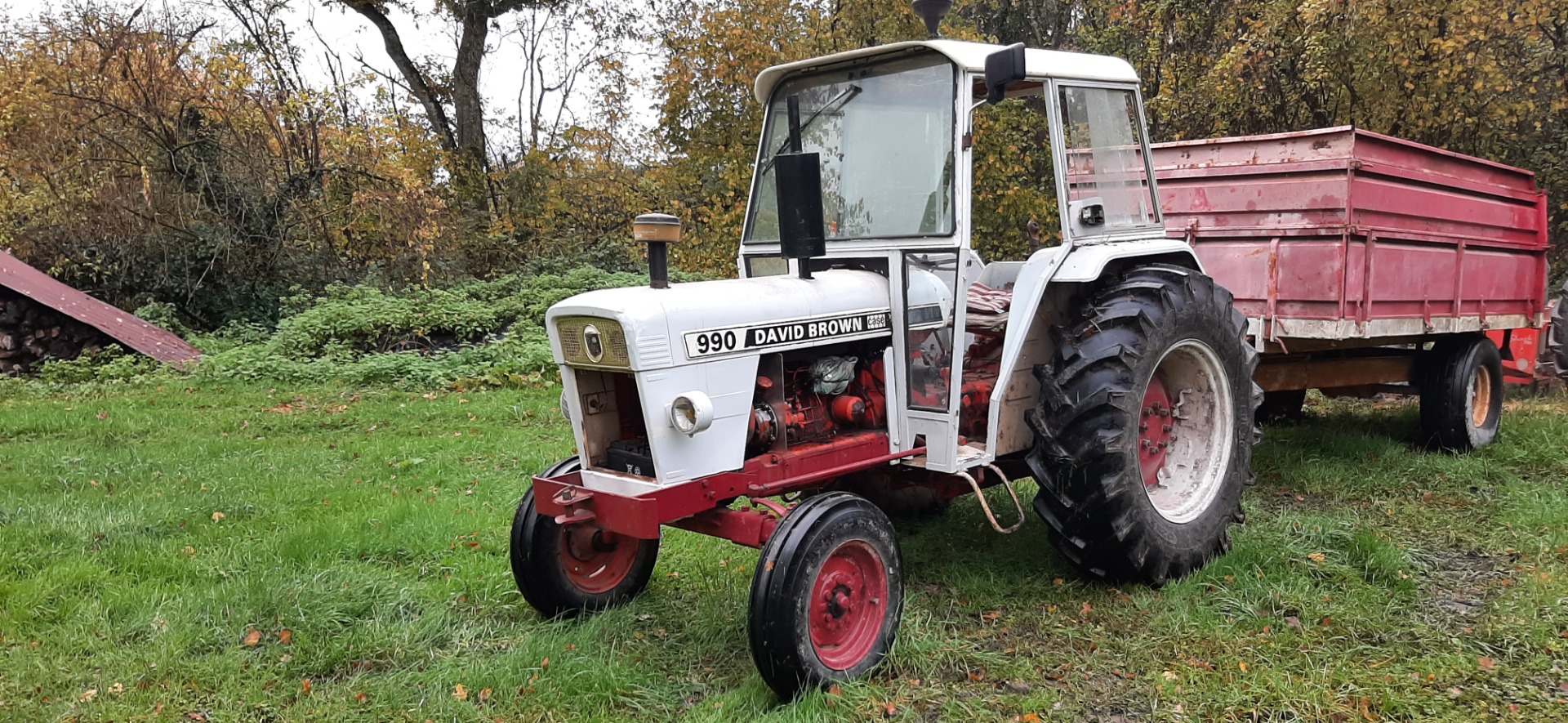 Tracteur et remorque