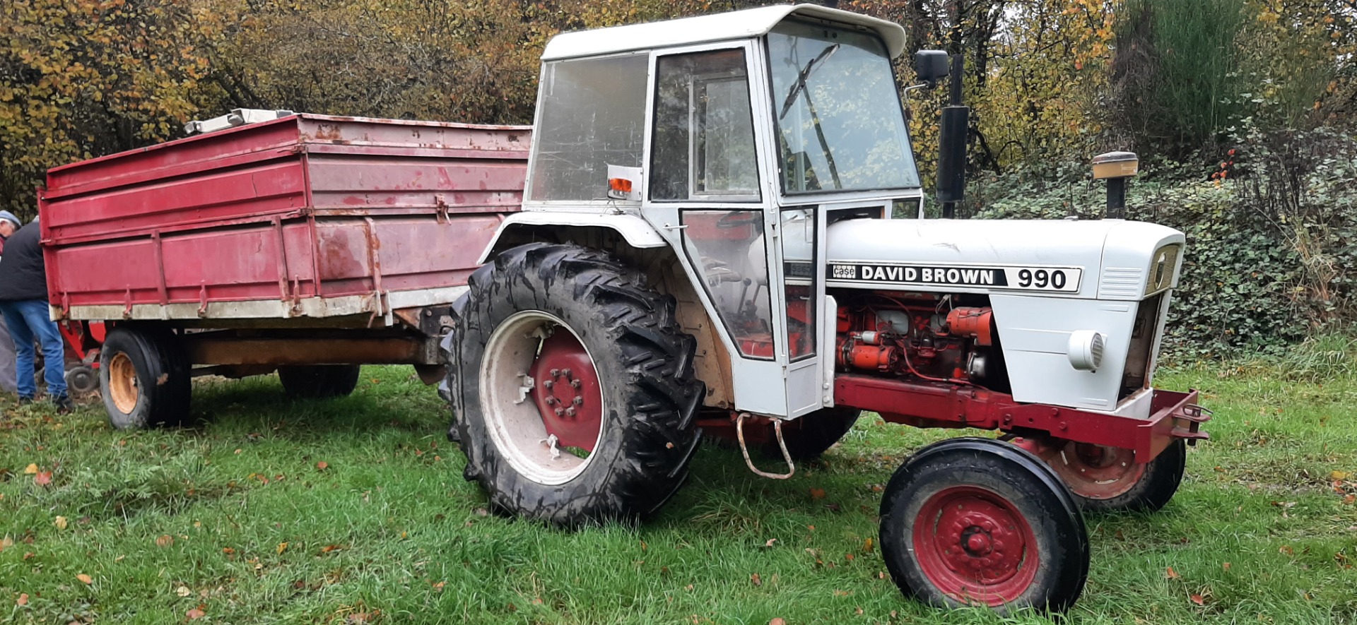 Tracteur et remorque