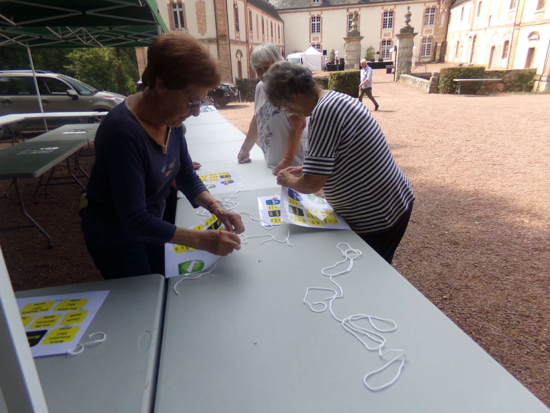 Installation de la Buvette